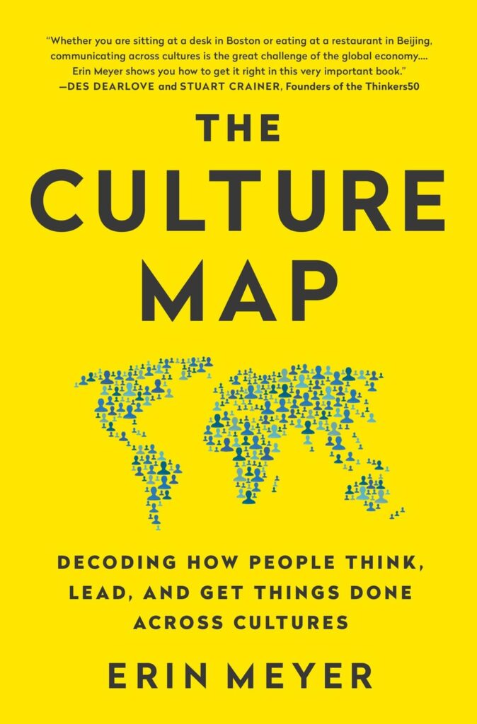 Obal knihy Erin Meyer - The Culture Map. Kultúra nie je všade rovnaká a tomu sa musíme prispôsobiť.