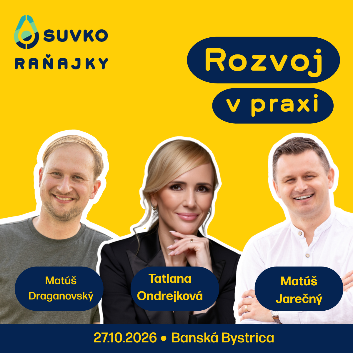 SUVKO biznis raňajky Banská Bystrica